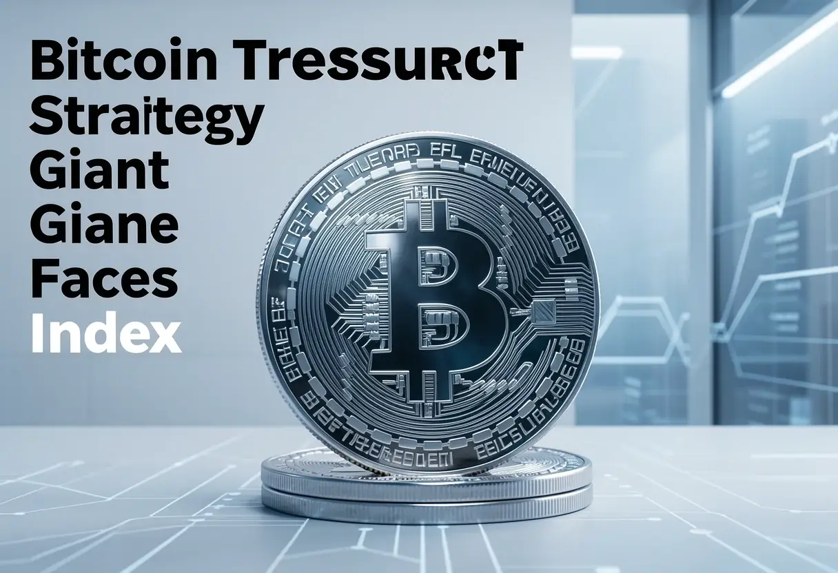 Bitcoin Treasury Giant Strategy Faces Index Removal Under Finalized MSCI Rules