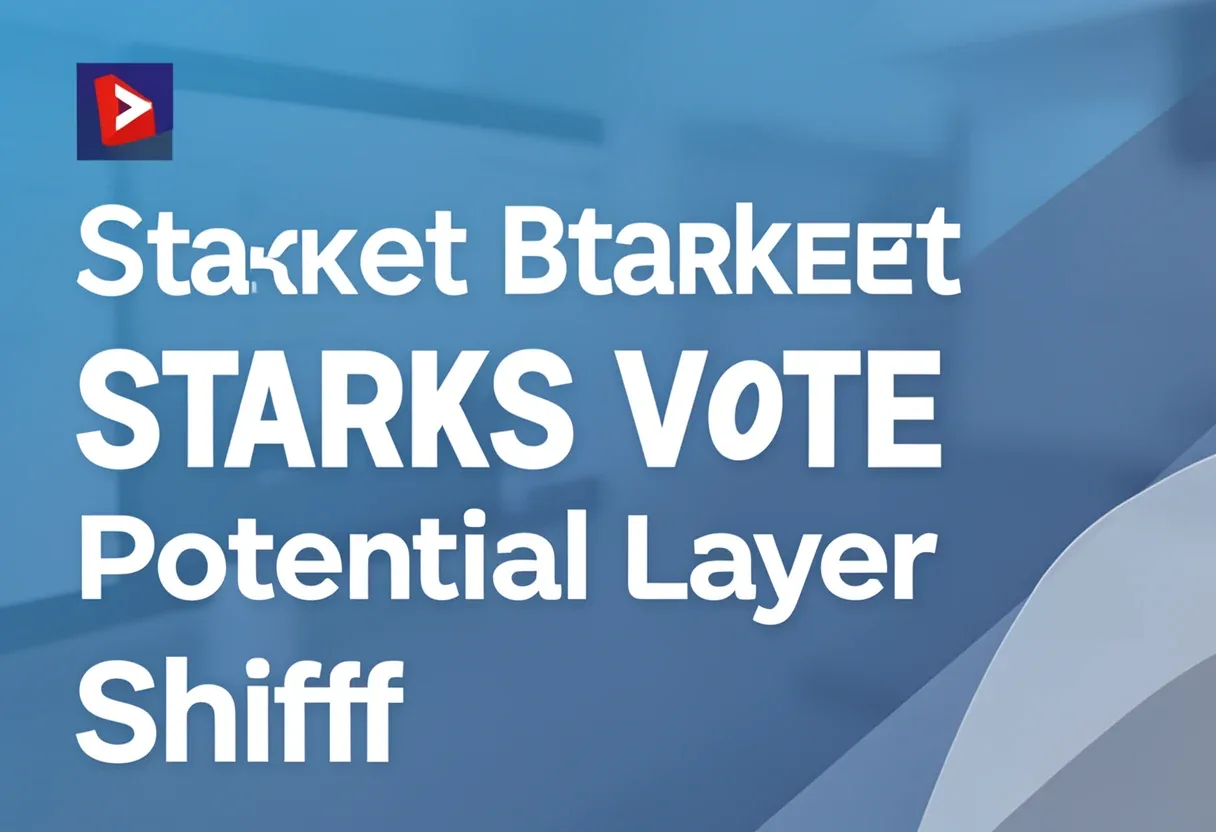 Starknet Starts Vote on Potential Layer-1 Shift, Seeking Break From Ethereum - bloomingbit